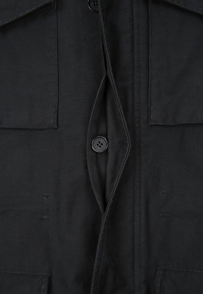 Art if acts - Back satin Garment Field Jacket (Vintage Black) product image 14 | TRAB K-Fashion Australia