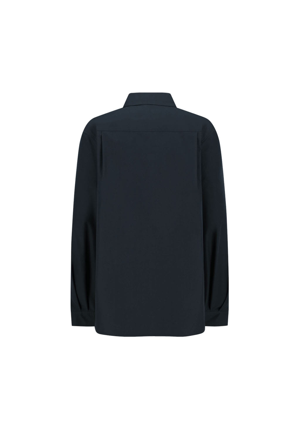 Amomento - Pleated Shirt (Navy) product image 6 | TRAB K-Fashion Australia
