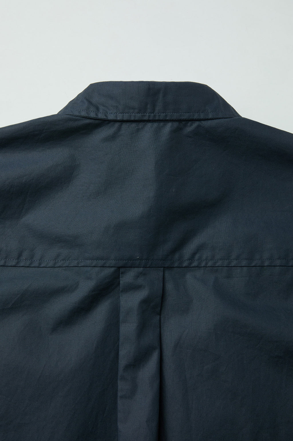 Coor - One Pocket Papery Cotton Half Shirt (Navy) product image 6 | TRAB K-Fashion Australia