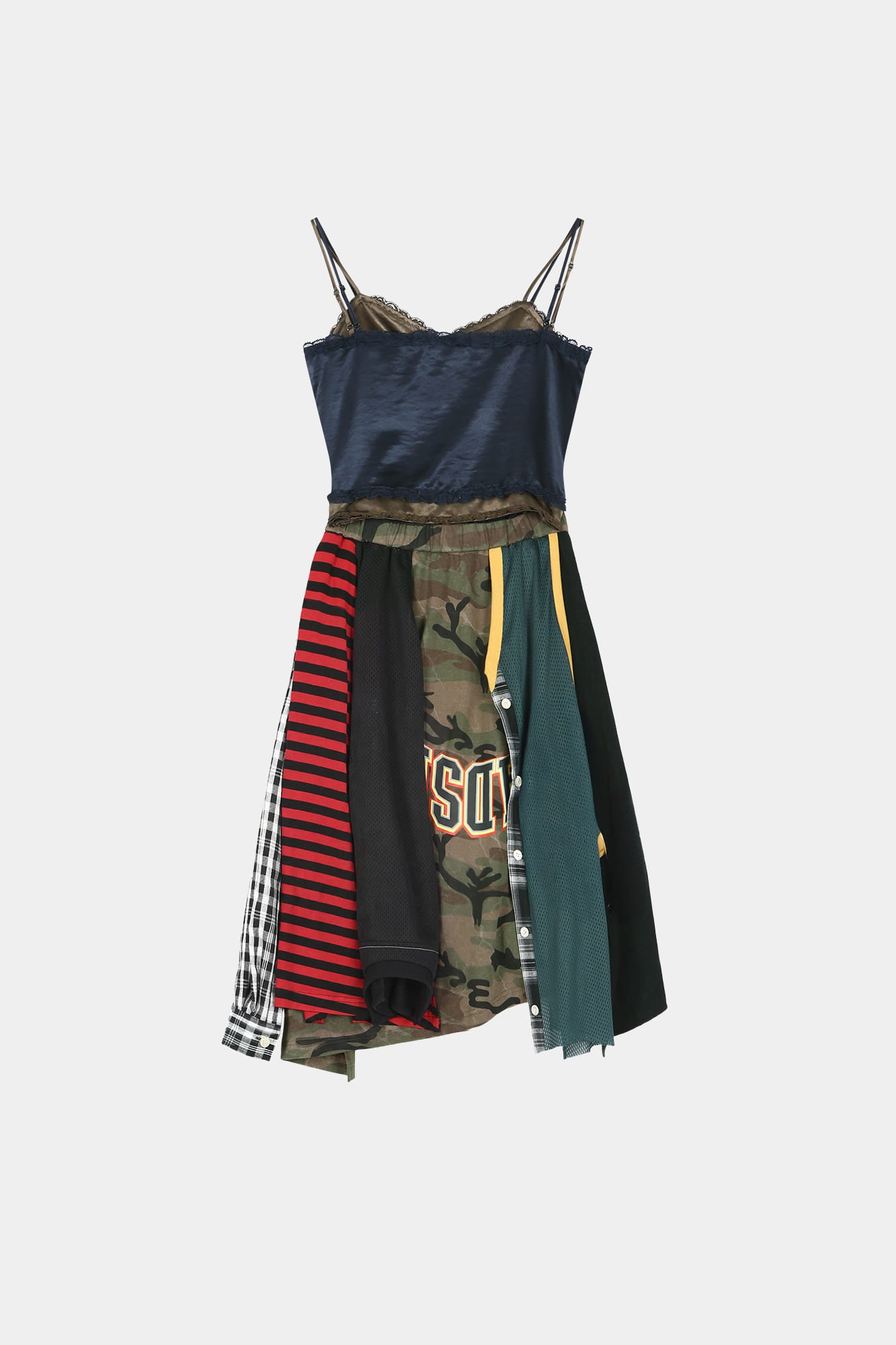 Andersson Bell - Reworked Vintage Jersey Camisole Dress (Navy) product image 13 | TRAB K-Fashion Australia