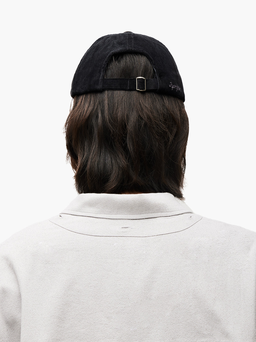 Jiyong Kim - Sun-Bleached Ball Cap (Black) product image 7 | TRAB K-Fashion Australia