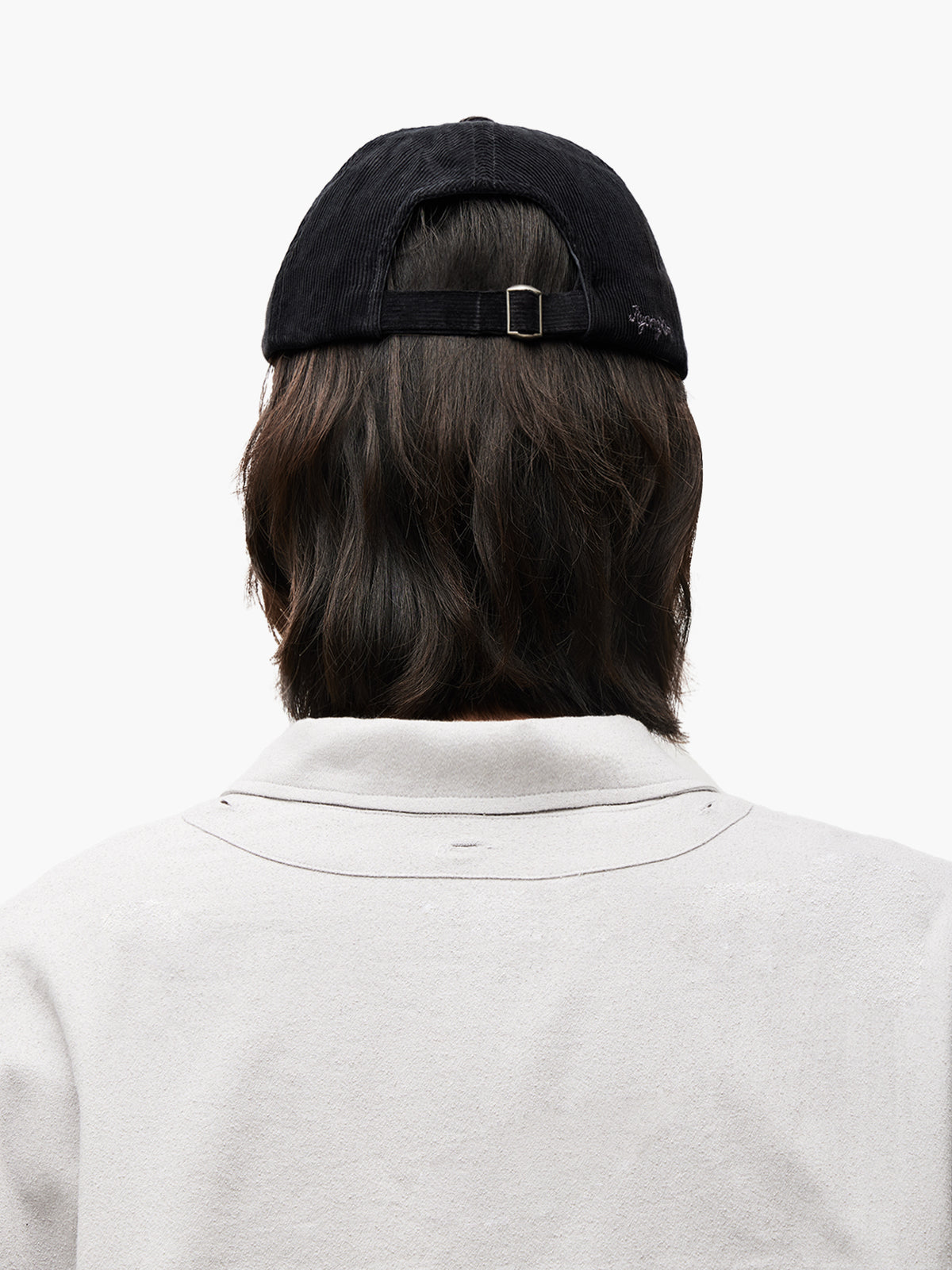 Jiyong Kim - Sun-Bleached Ball Cap (Black) product image 7 | TRAB K-Fashion Australia