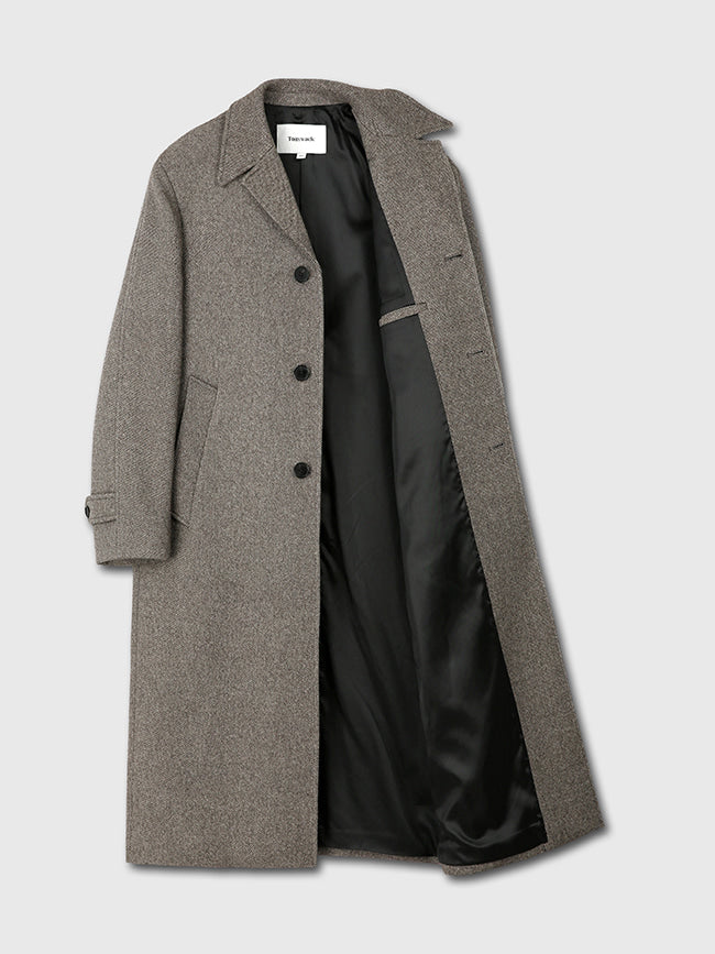 Tonywack - Caviar Wool Bal Collar Tailored Coat (Beige) product image 8 | TRAB K-Fashion Australia