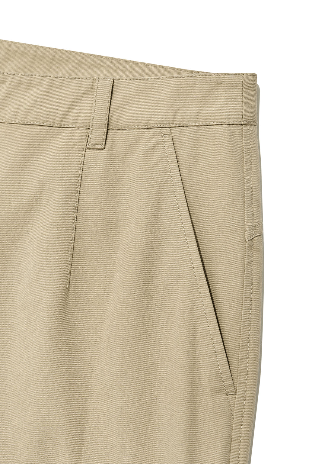 Matin Kim - Out Pocket Cotton Cargo Pants (Dark Beige) product image 4 | TRAB K-Fashion Australia