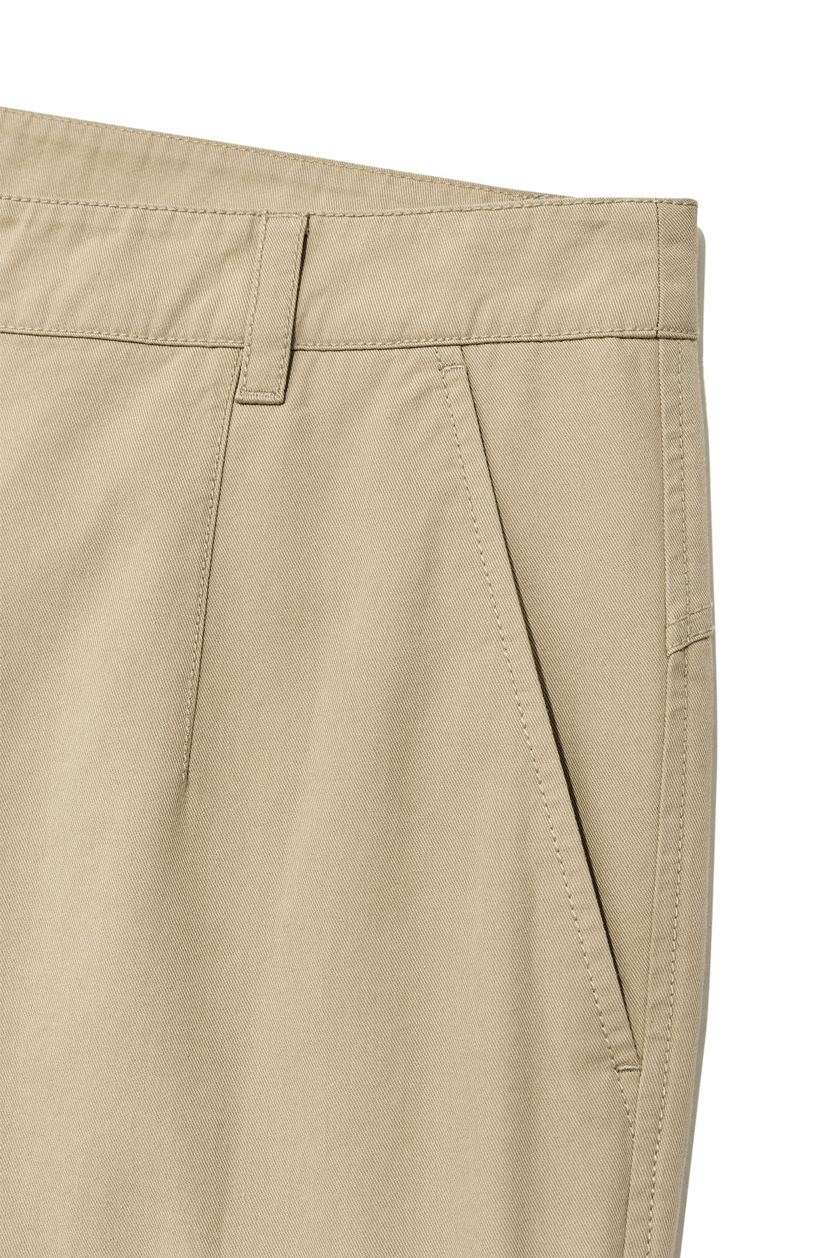 Matin Kim - Out Pocket Cotton Cargo Pants (Dark Beige) product image 4 | TRAB K-Fashion Australia