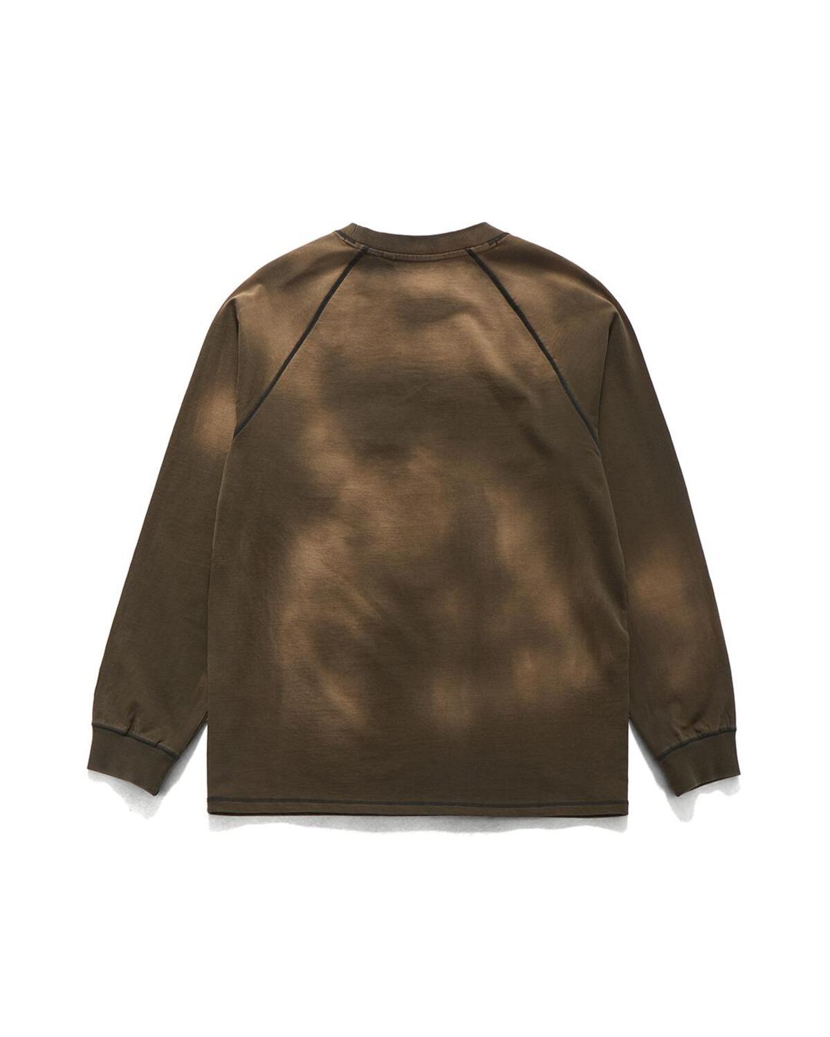 Eastlogue - Bleached Cpo L.s T-shirts (Olive) product image 6 | TRAB K-Fashion Australia