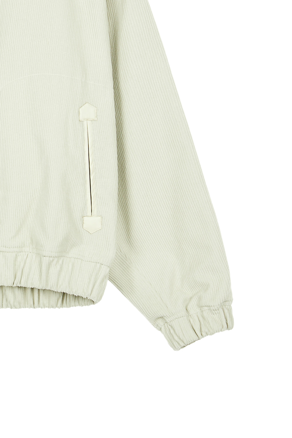 Deinet - D & Friends Corduroy Varsity Jacket (Ivory) product image 14 | TRAB K-Fashion Australia