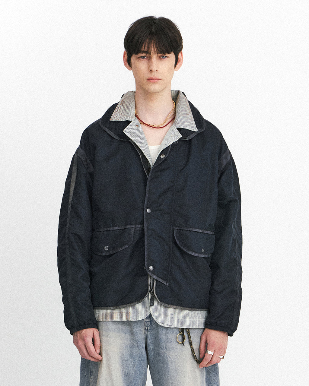 Eastlogue - Astro Fading Jumper (Navy) product image 3 | TRAB K-Fashion Australia