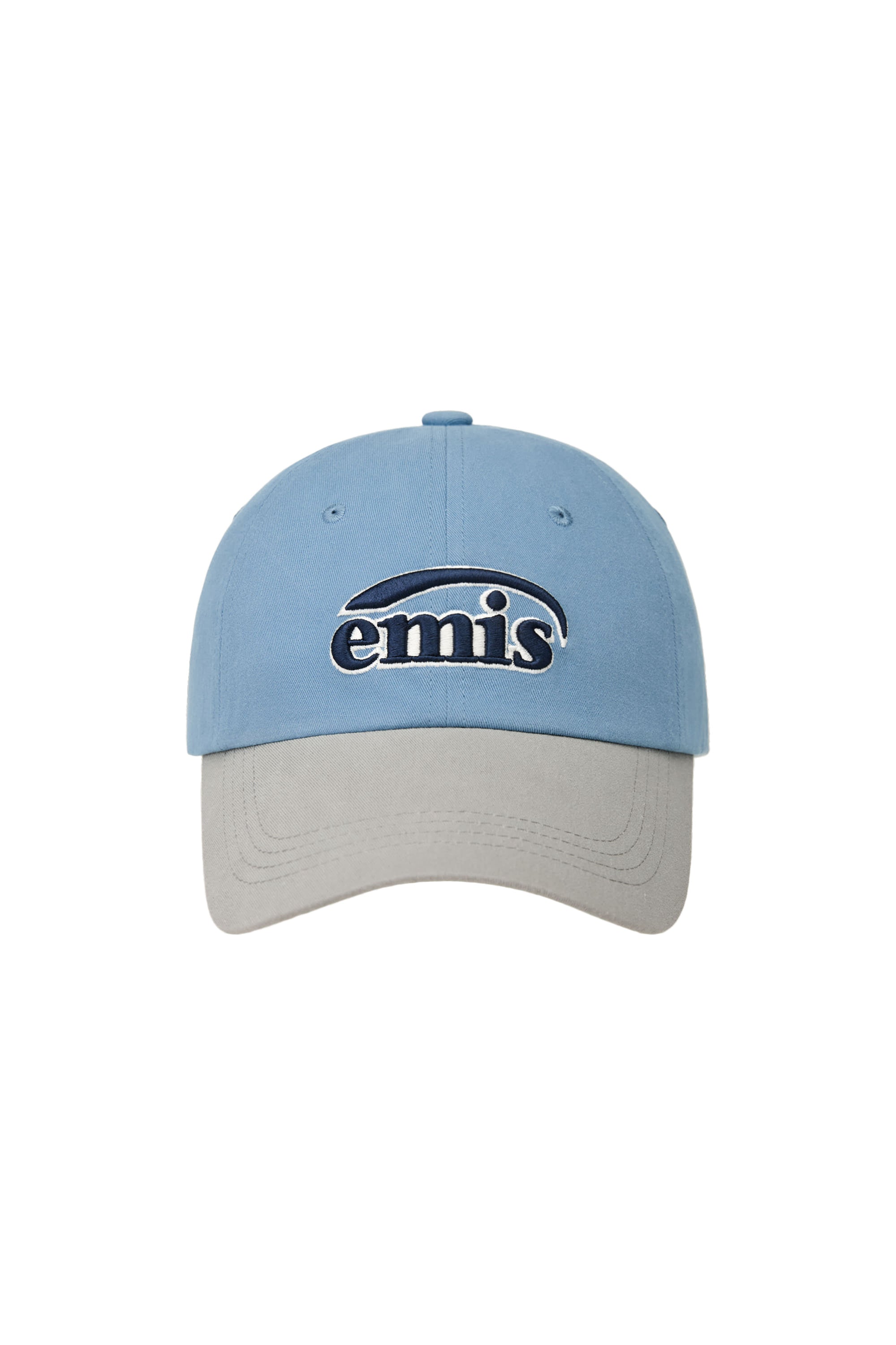 Emis - Duo Logo Two Tone Ball Cap (Blue) product image 1 | TRAB K-Fashion Australia