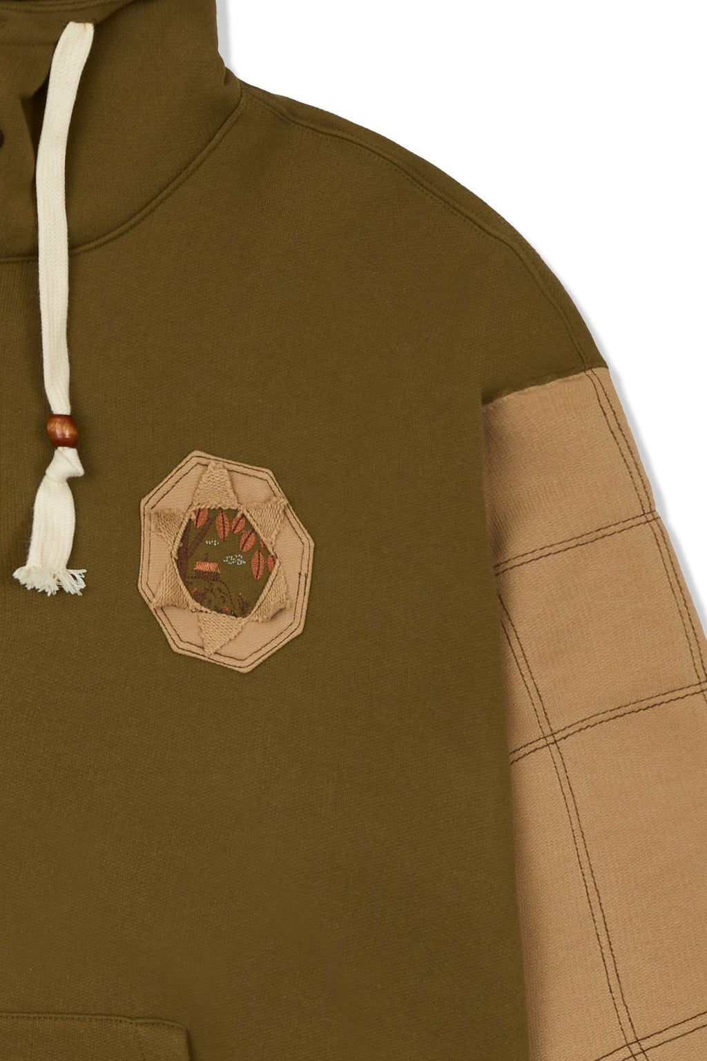 Ioedle - Perforated Window Hood (Olive) product image 5 | TRAB K-Fashion Australia