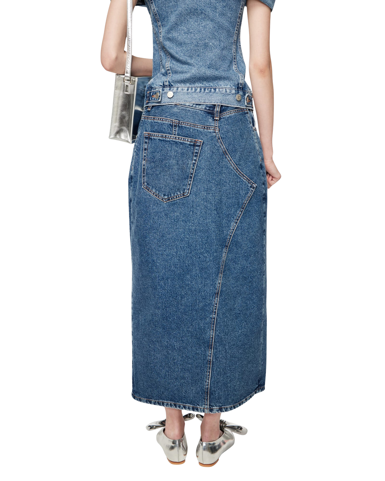 Kimhe Kim - Denim Couture Top (Blue) product image 7 | TRAB K-Fashion Australia