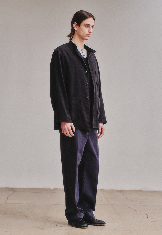 Art if acts - Silk French Forestiere Jacket (Black) product image 4 | TRAB K-Fashion Australia