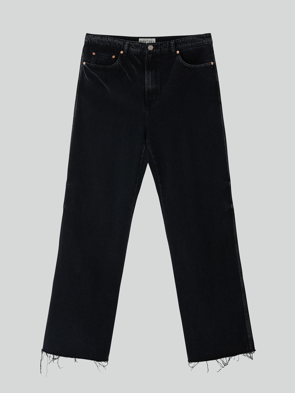 Recto - Theo Washed Denim Pants (Black) product image 1 | TRAB K-Fashion Australia