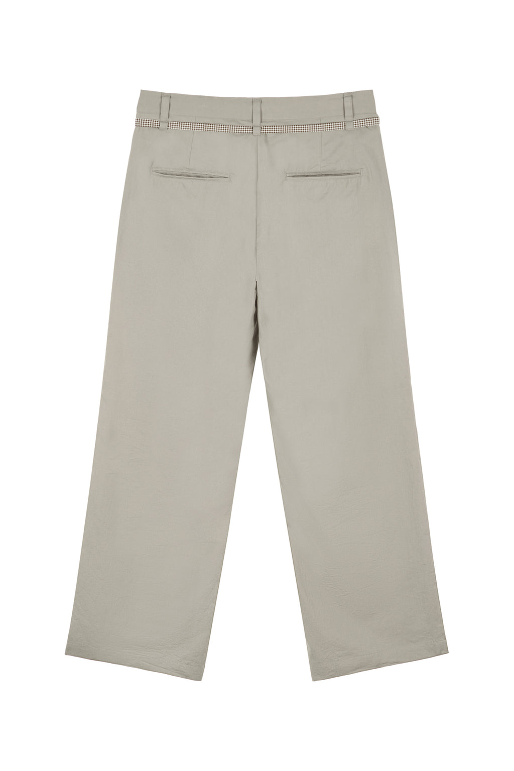 Deinet - Deinet Check String Pants (Beige) product image 2 | TRAB K-Fashion Australia