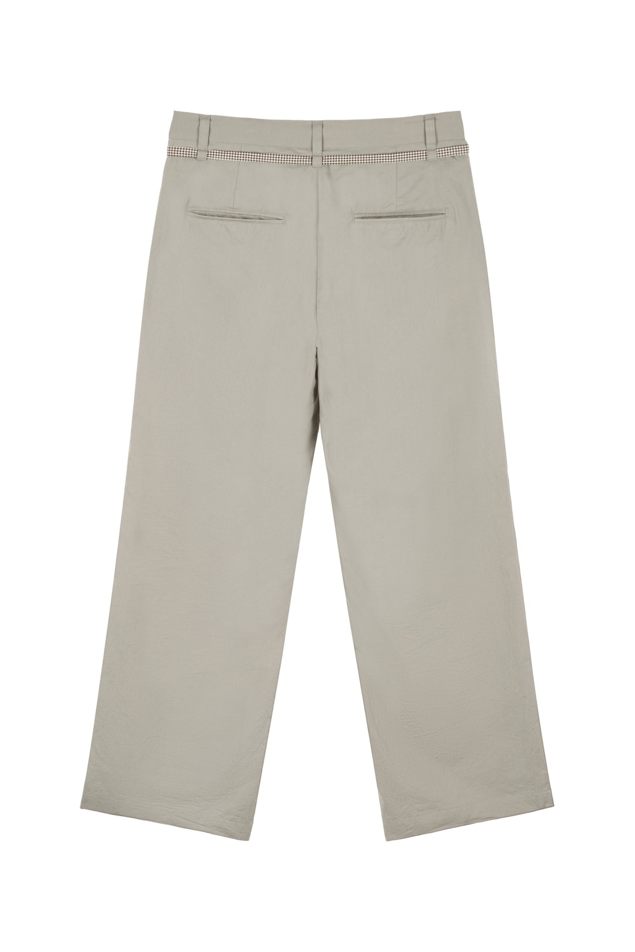 Deinet - Deinet Check String Pants (Beige) product image 2 | TRAB K-Fashion Australia