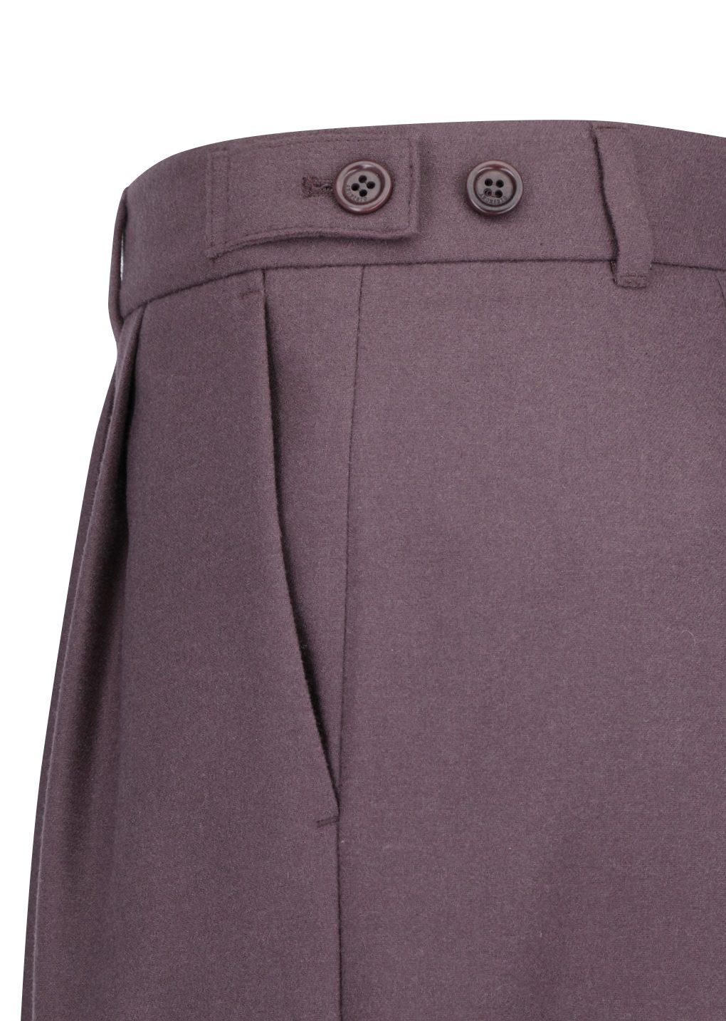 Amomento - Wool tapered pants (Burgundy) product image 9 | TRAB K-Fashion Australia