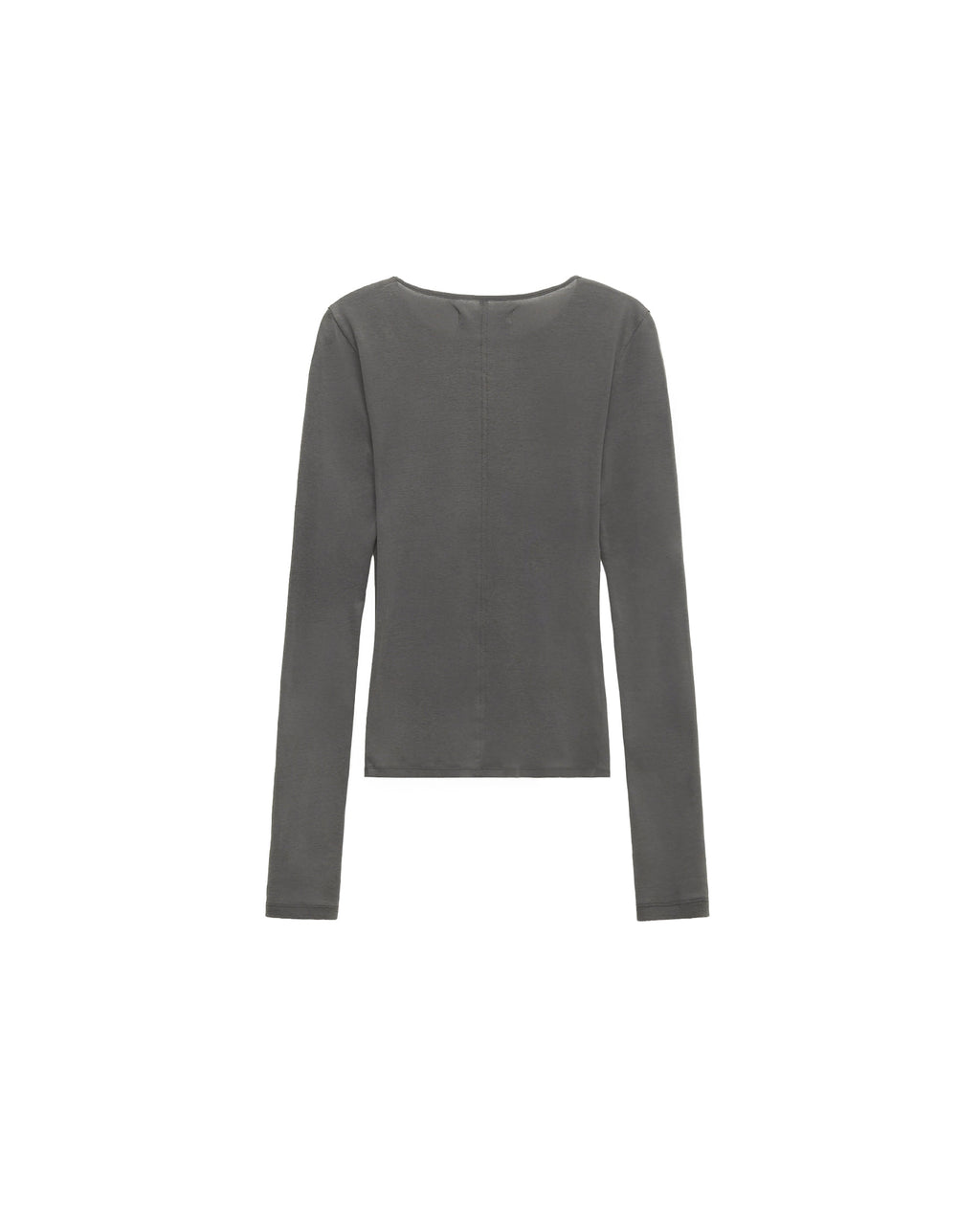 Brownyard - Ribbed Long Sleeve (Dark Grey) product image 7 | TRAB K-Fashion Australia