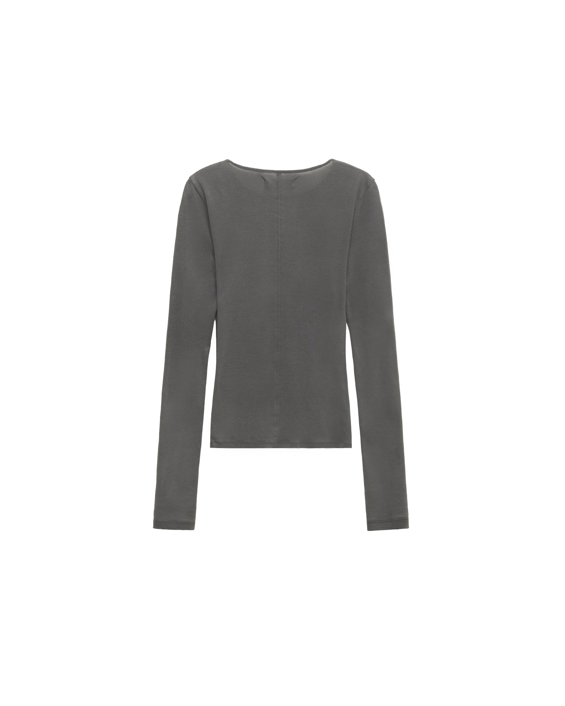 Brownyard - Ribbed Long Sleeve (Dark Grey) product image 7 | TRAB K-Fashion Australia