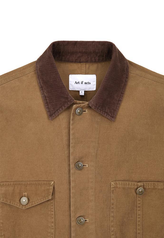 Art if acts - Garment Washed Chore Jacket (Tobacco) product image 10 | TRAB K-Fashion Australia