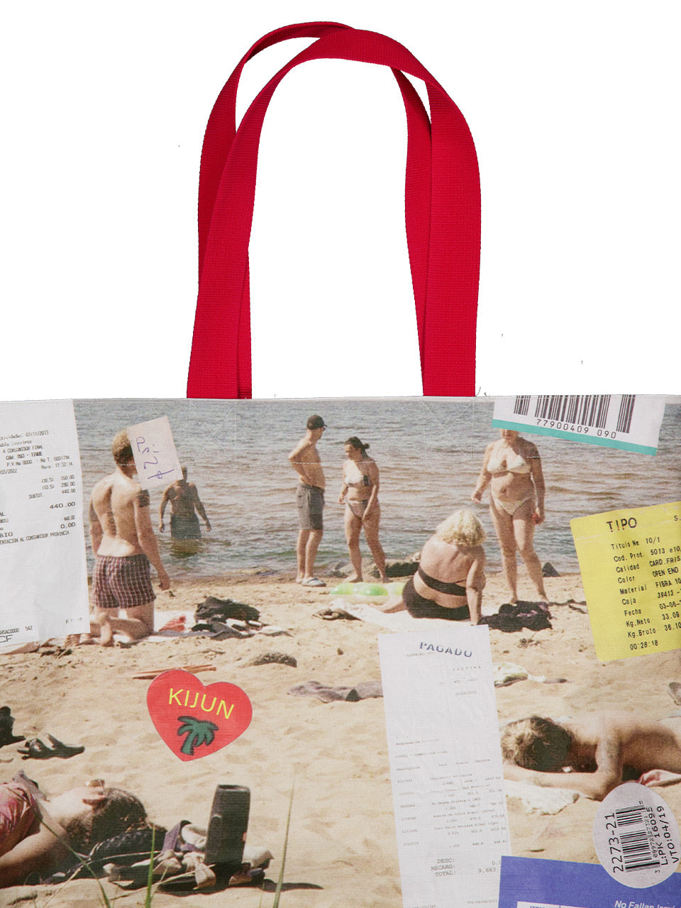 Kijun - Beach Collage Bag (Red) product image 12 | TRAB K-Fashion Australia