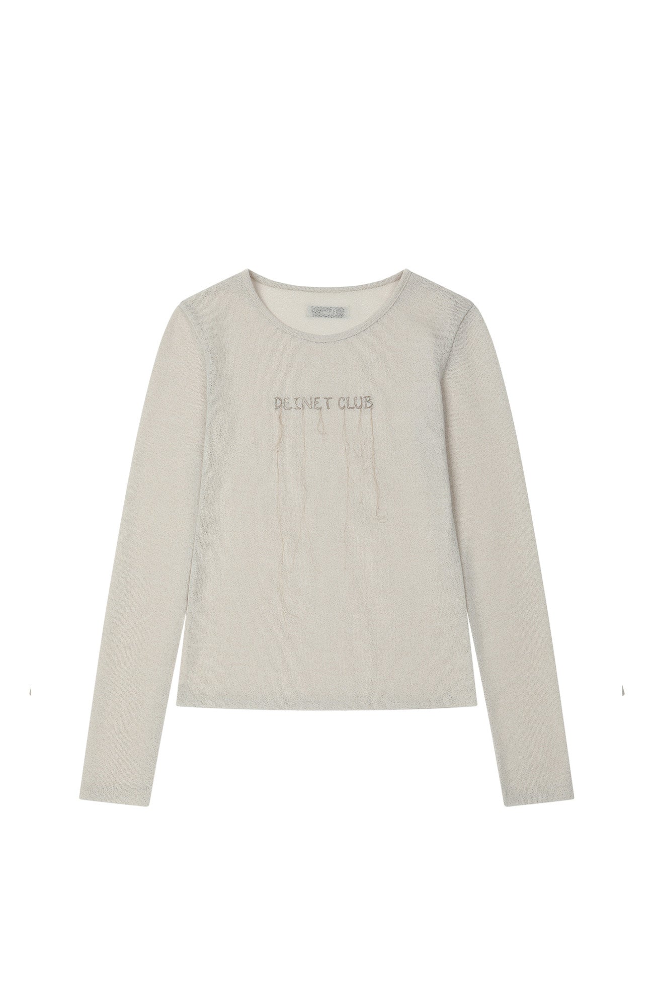 Deinet - Sheer Long Sleeve (Beige) product image 7 | TRAB K-Fashion Australia