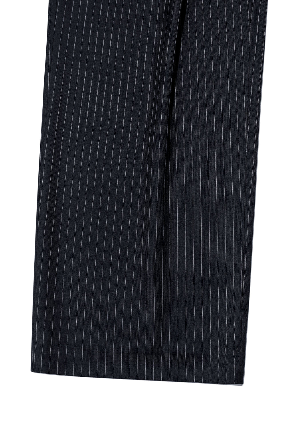 Matin Kim - Tuck Point Stripe Trouser (Dark Navy) product image 5 | TRAB K-Fashion Australia