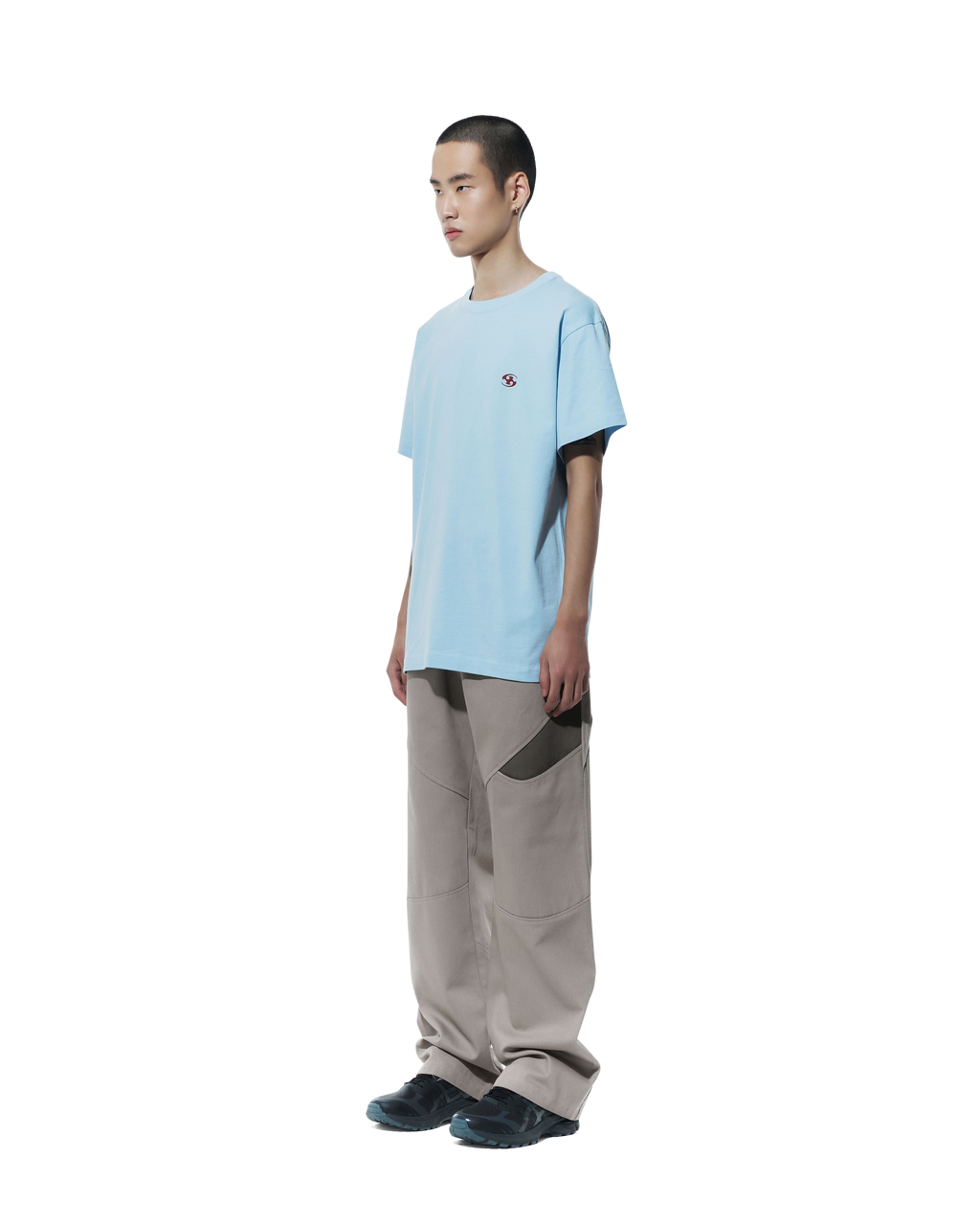 San San Gear - Logo T-Shirt (Sky Blue) product image 2 | TRAB K-Fashion Australia