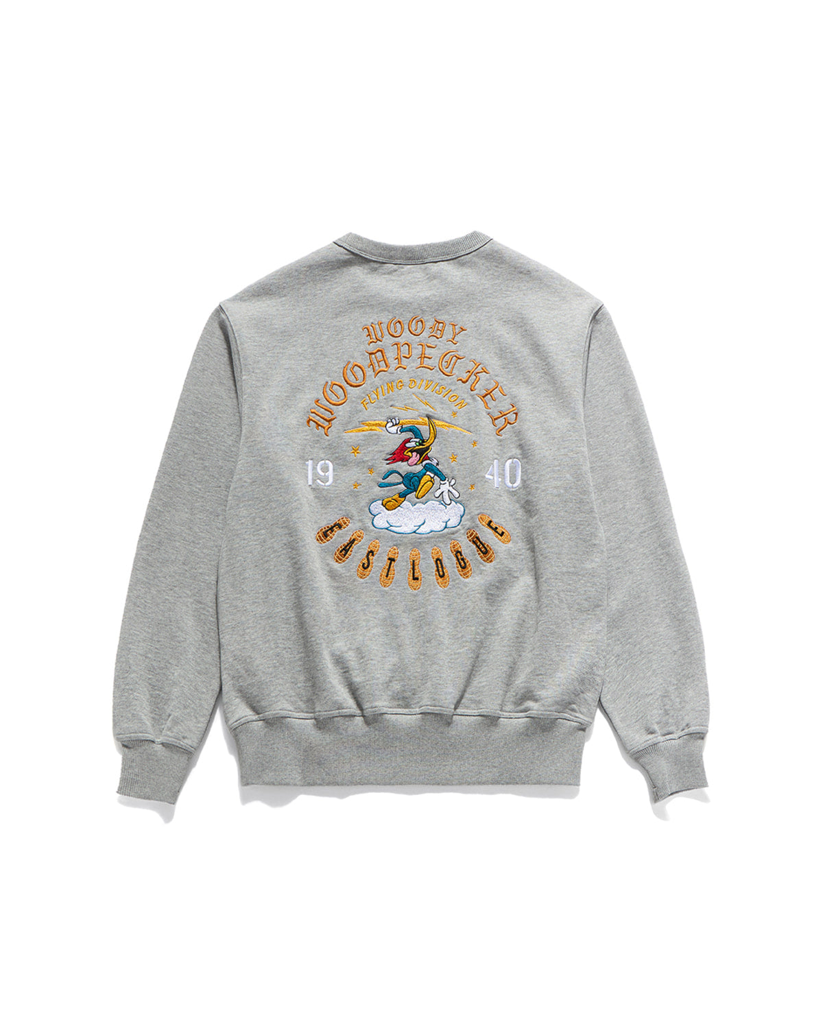 Eastlogue - Vintage Lightning Woody Sweat Shirts (Melange Grey) product image 1 | TRAB K-Fashion Australia