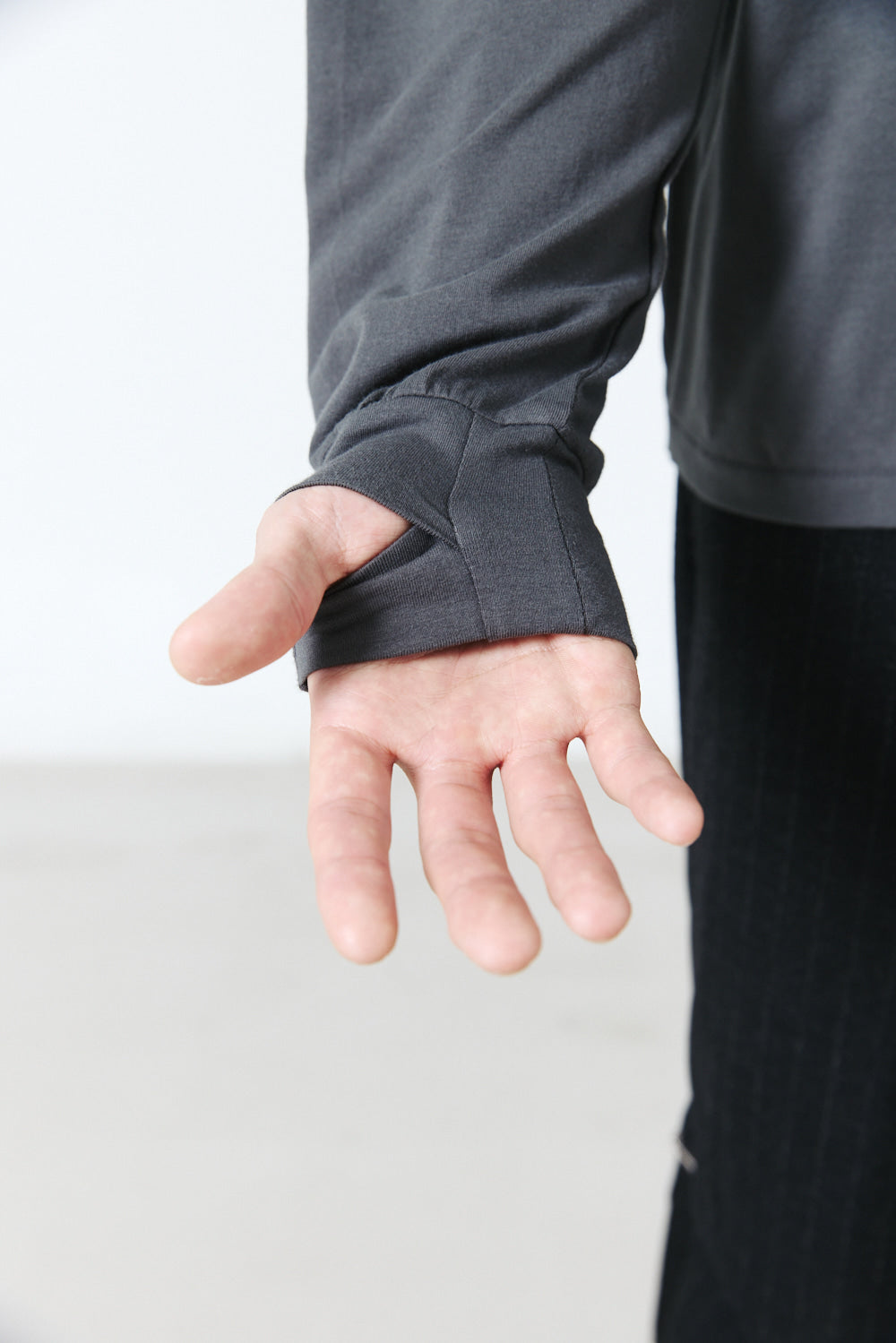 Hatchingroom - Boxer Turtleneck Tee (Charcoal) product image 10 | TRAB K-Fashion Australia