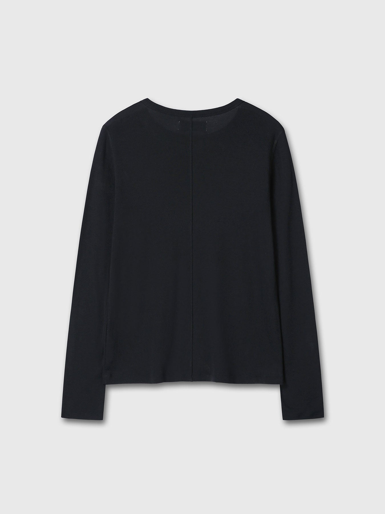Tonywack - Cotton Cashmere Essential Top (Black) product image 9 | TRAB K-Fashion Australia