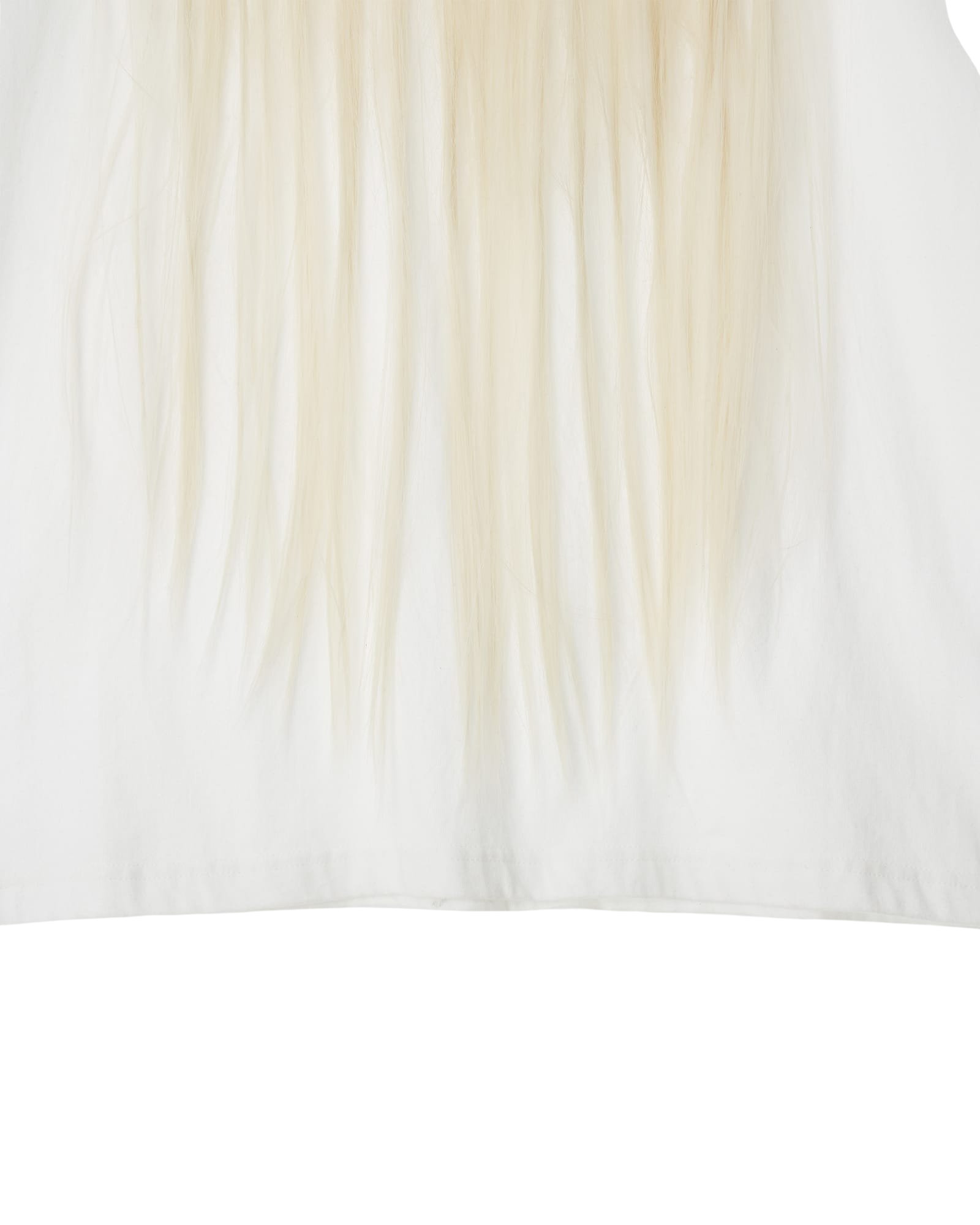 Kimhe Kim - Hair Embellished T-Shirt (White) product image 7 | TRAB K-Fashion Australia