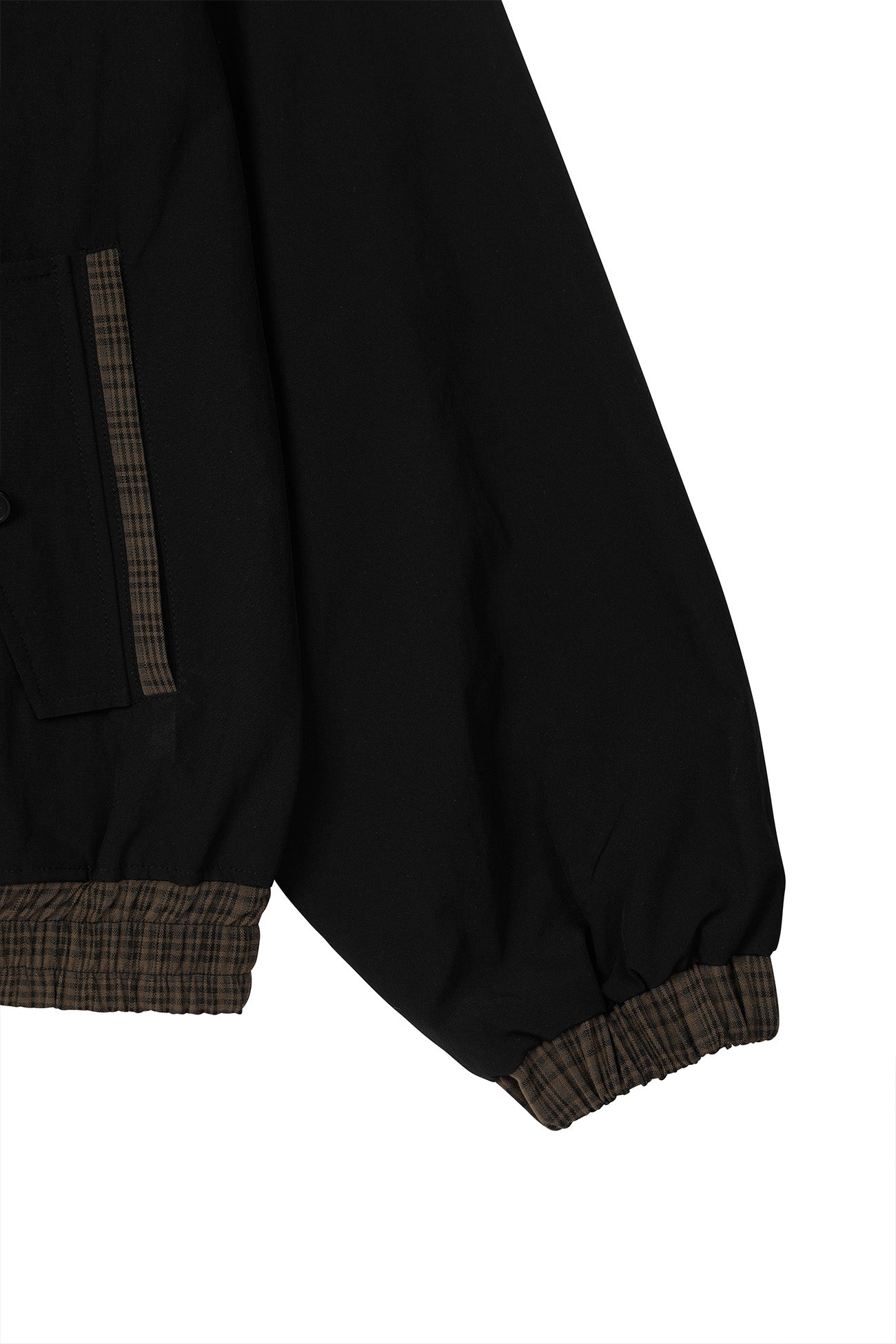 Deinet - Point Check Detail Jacket (Black) product image 12 | TRAB K-Fashion Australia
