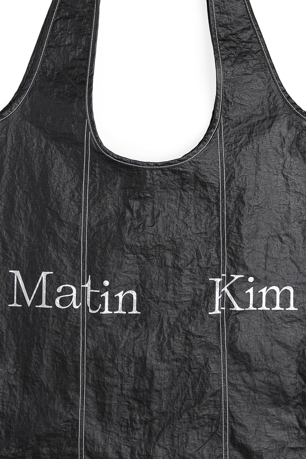 Matin Kim - Matin Line Stitch Ecobag (Black) product image 3 | TRAB K-Fashion Australia