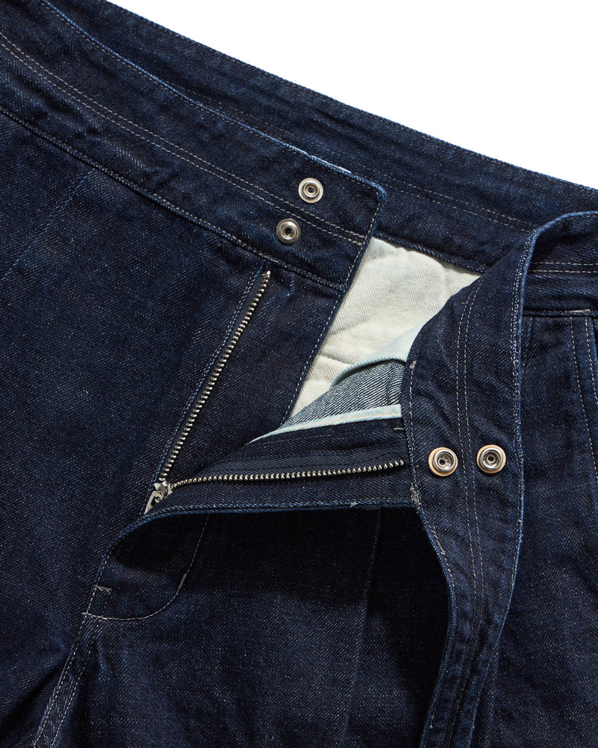 Eastlogue - Belted Trooper Comfort Shorts (Indigo Denim) product image 3 | TRAB K-Fashion Australia