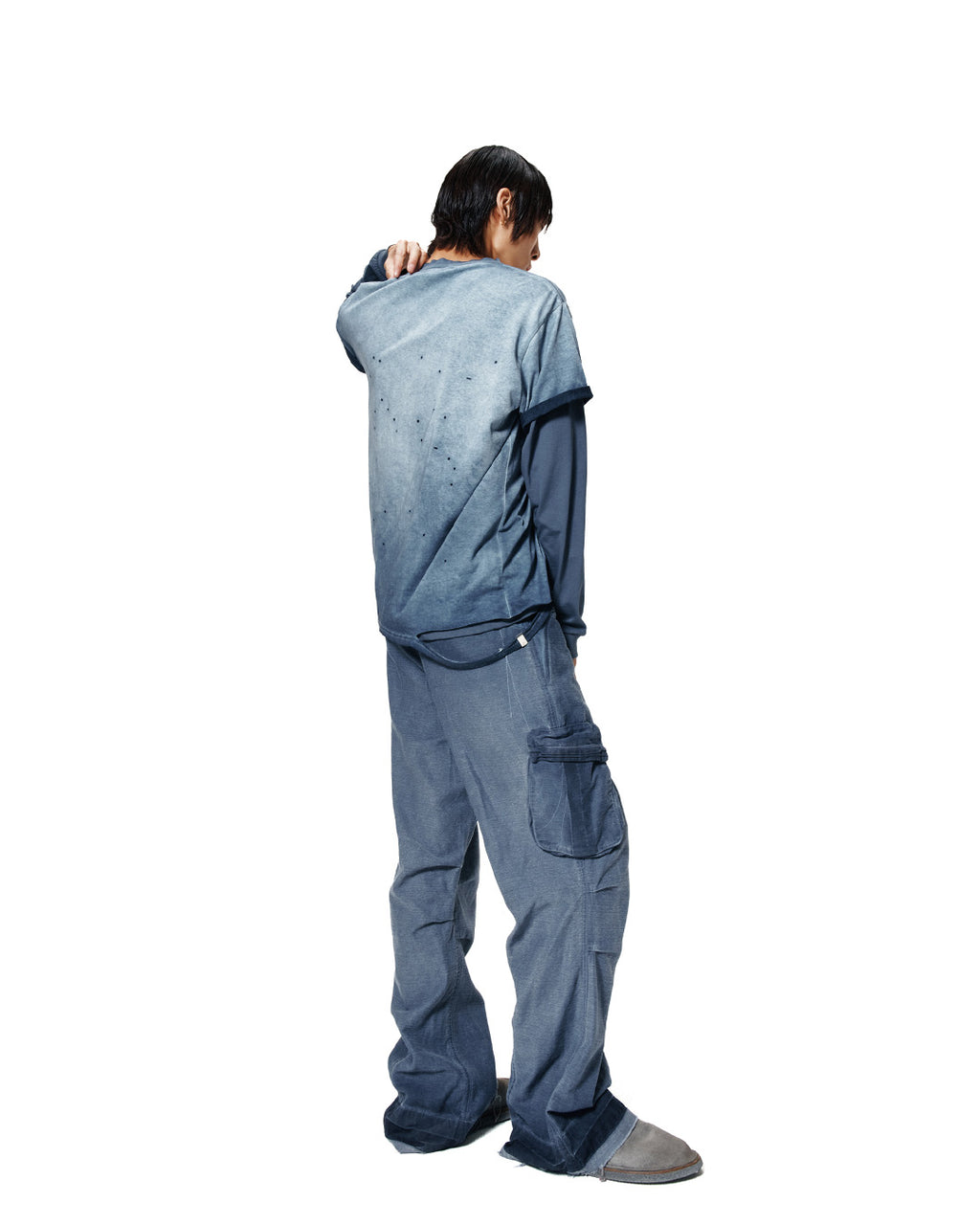 XLIM - Ep.8 03 T-Shirt (Washed Blue) product image 16 | TRAB K-Fashion Australia