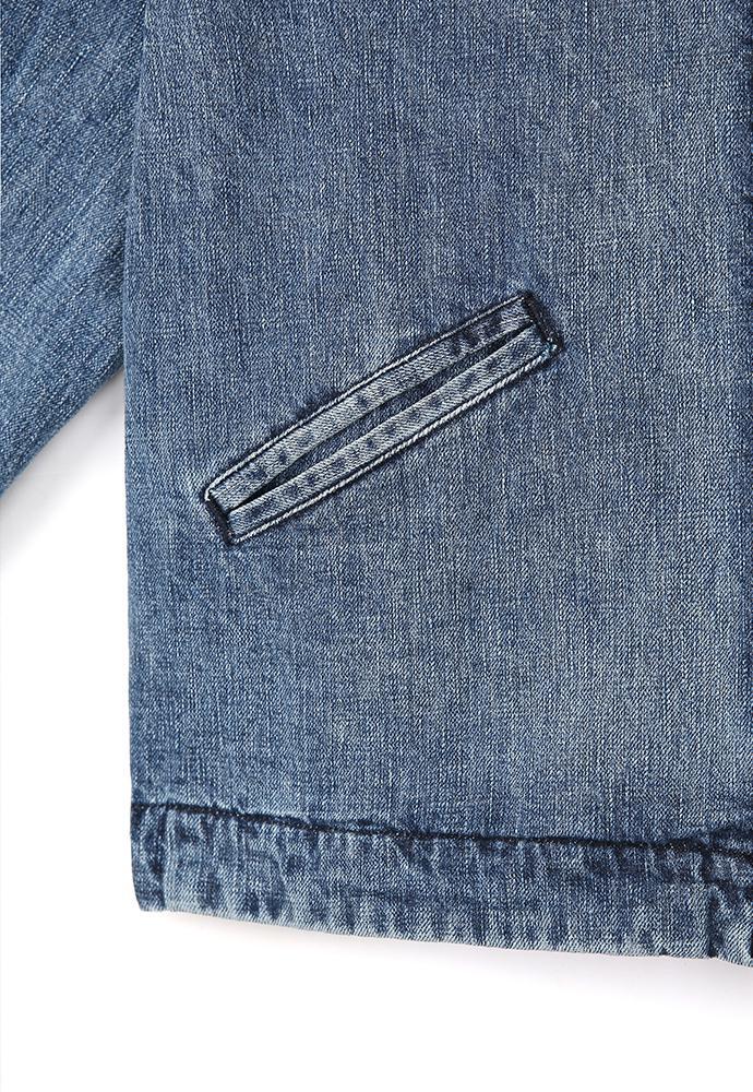 Art if acts - Marina Denim Work Jacket (Mid Blue) product image 12 | TRAB K-Fashion Australia