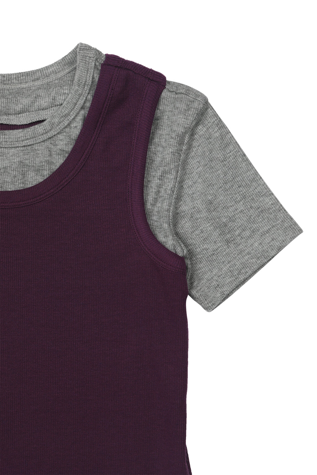 Deinet - D-Contrast T-Shirt (Purple) product image 4 | TRAB K-Fashion Australia
