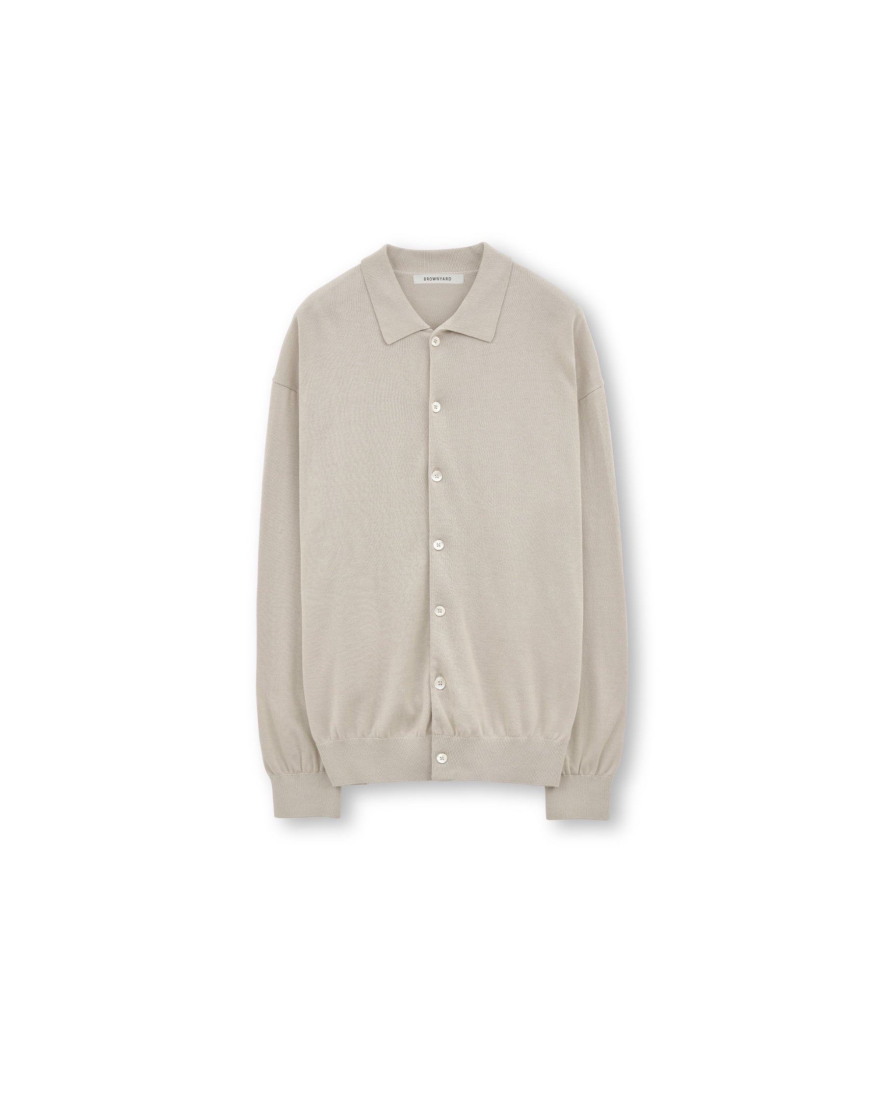 Brownyard - Collar Cardigan (Beige) product image 3 | TRAB K-Fashion Australia