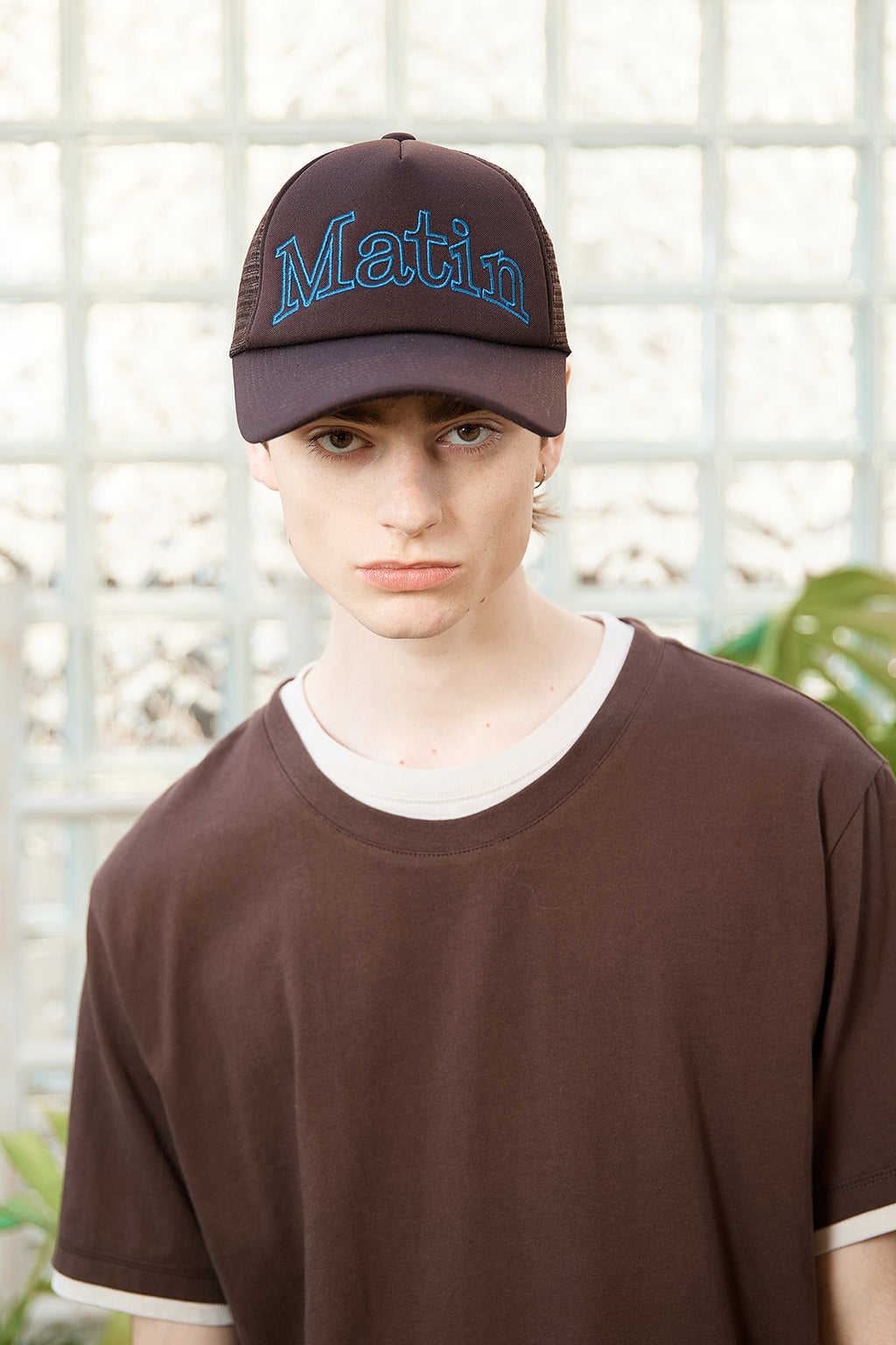 Matin Kim - Color Point Layered Top (Brown) product image 9 | TRAB K-Fashion Australia