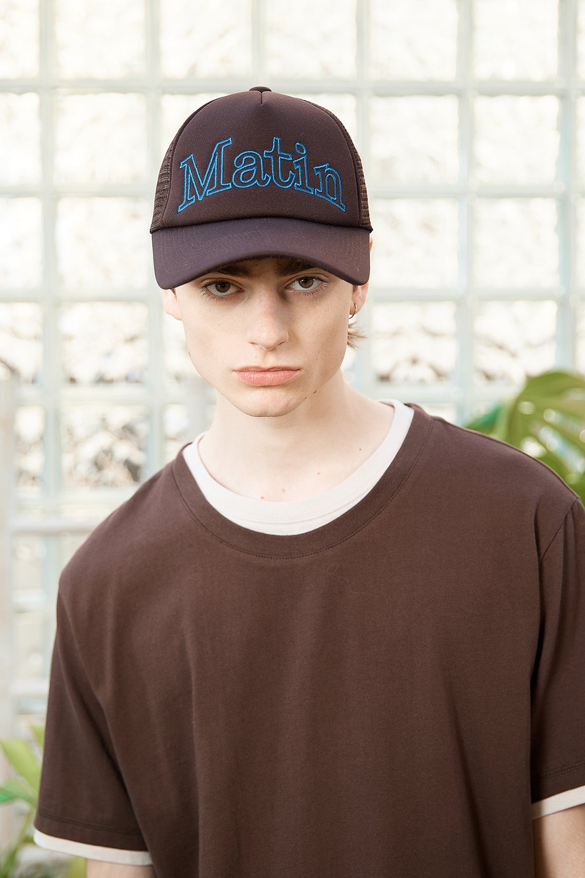 Matin Kim - Color Point Layered Top (Brown) product image 9 | TRAB K-Fashion Australia