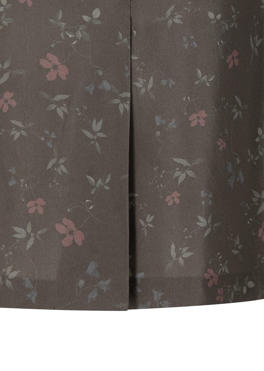 Amomento - Silk floral skirt (Brown) product image 10 | TRAB K-Fashion Australia