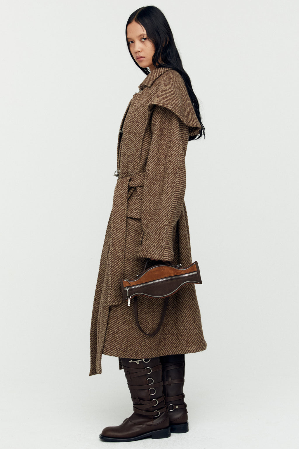 Andersson Bell - Medium Triple Vaso Bag (Cacao) product image 3 | TRAB K-Fashion Australia