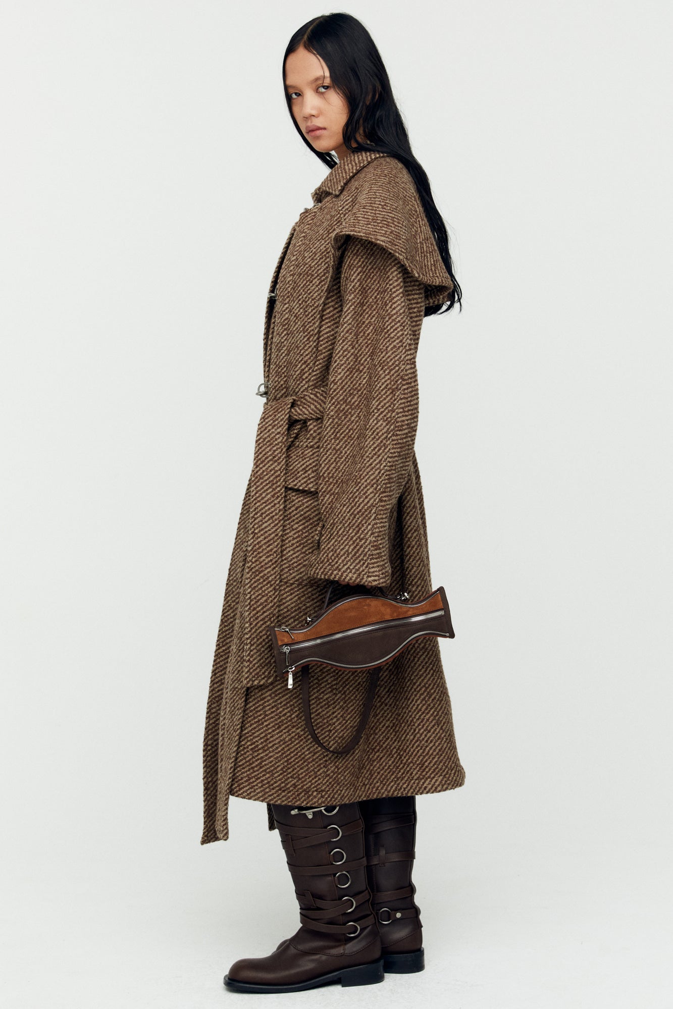 Andersson Bell - Medium Triple Vaso Bag (Cacao) product image 3 | TRAB K-Fashion Australia