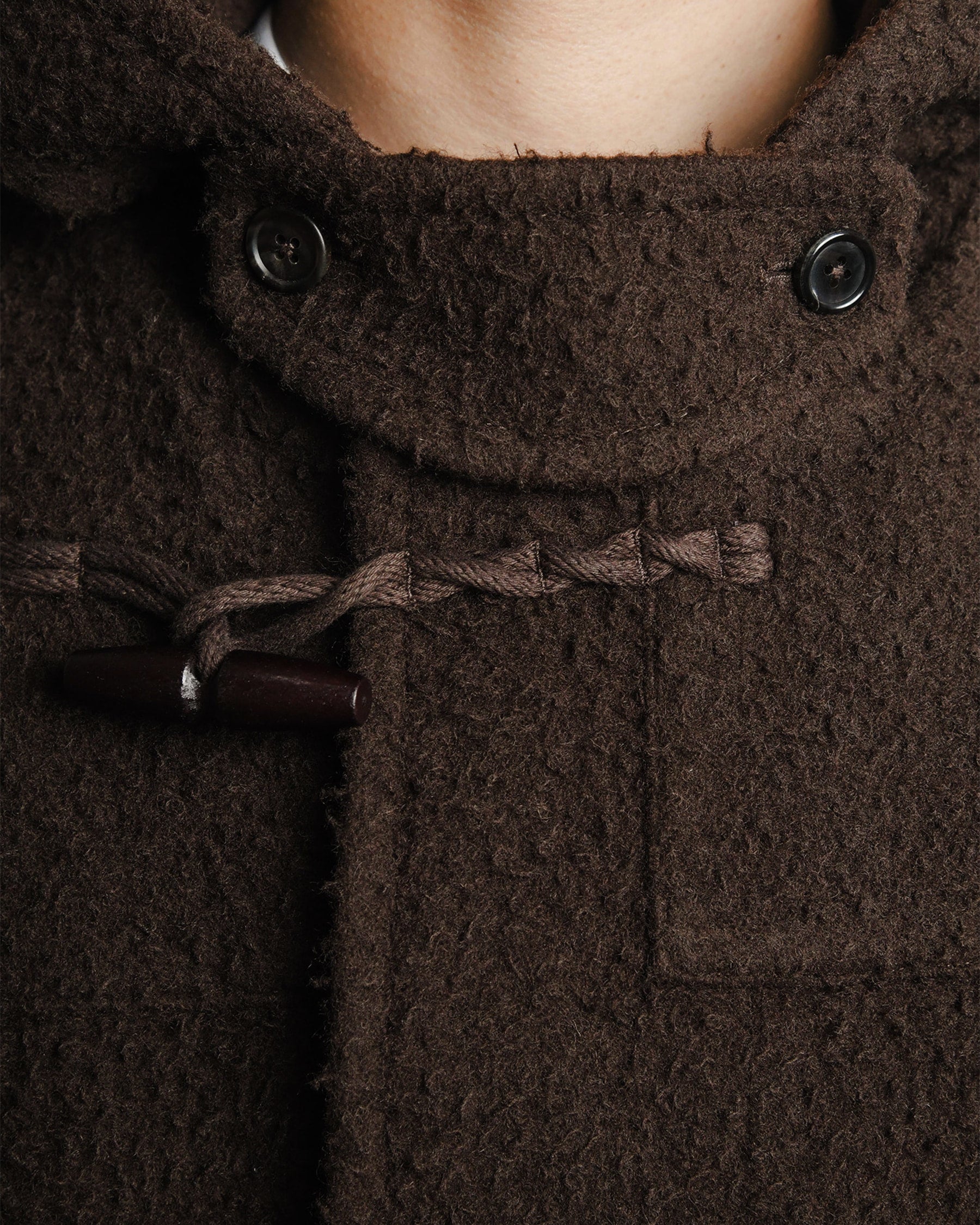 Brownyard - Duffle Coat (Dark Brown) product image 4 | TRAB K-Fashion Australia