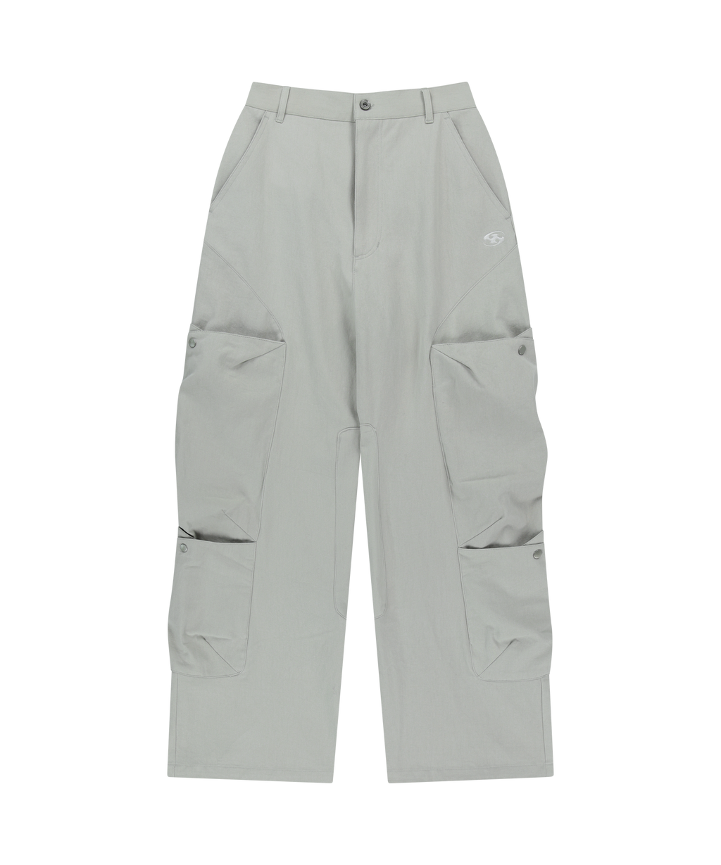 San San Gear - Layer Pocket Pants (Light Grey) product image 4 | TRAB K-Fashion Australia