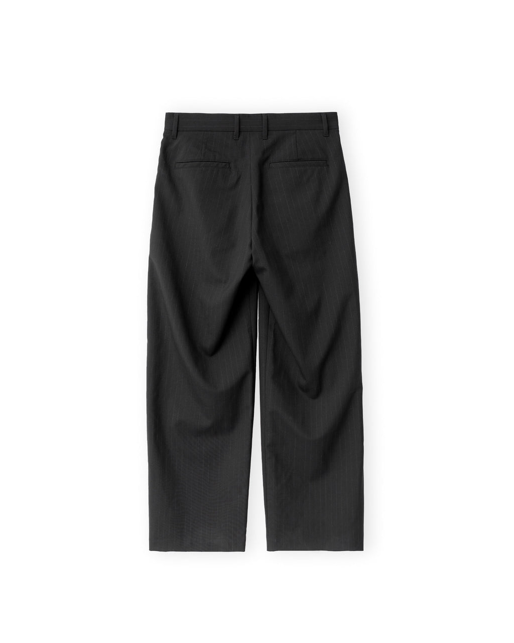 Brownyard - Wool One Tuck Trouser (Black Stripe) product image 7 | TRAB K-Fashion Australia