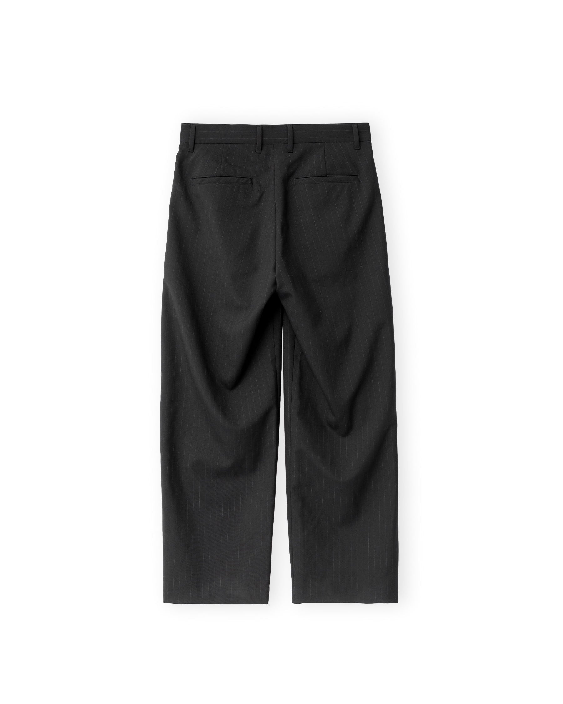 Brownyard - Wool One Tuck Trouser (Black Stripe) product image 7 | TRAB K-Fashion Australia