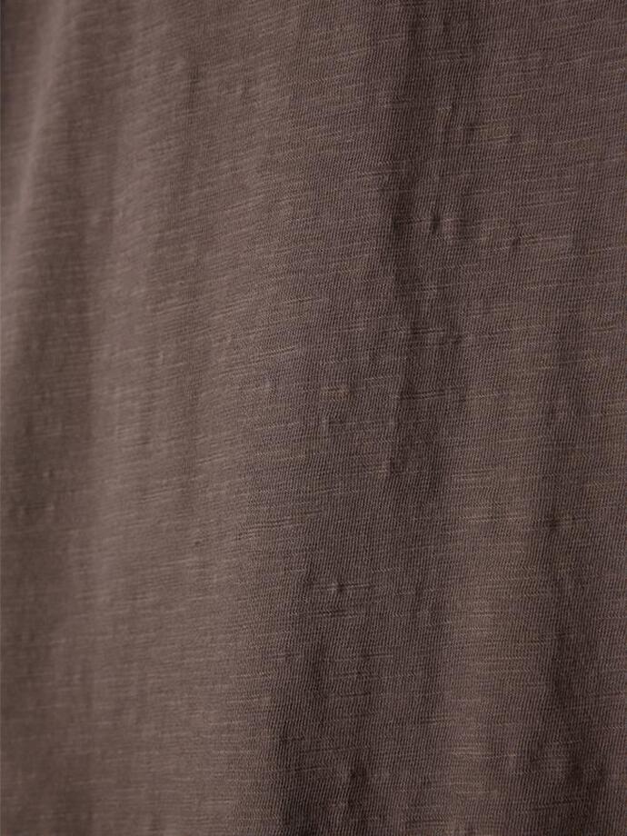 Art if acts - Garment Dyed Slub Pocket T-Shirt (Brown) product image 12 | TRAB K-Fashion Australia