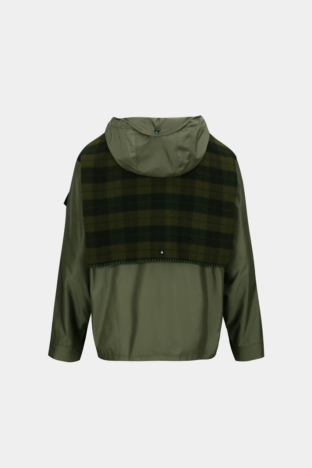 Andersson Bell - Unisex Check Layered Jumper (Khaki) product image 14 | TRAB K-Fashion Australia