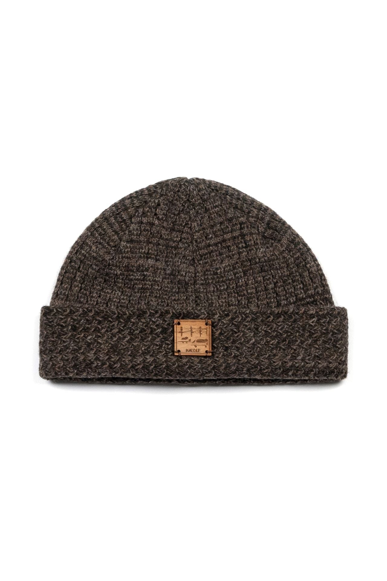 Ioedle - Flowing Landscape Short Beanie (Brown) product image 2 | TRAB K-Fashion Australia